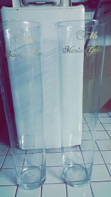 Mes vases me servent pour mes noms de table ! - 4