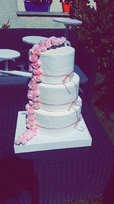 Faux wedding cake - 3