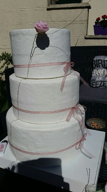 Faux wedding cake - 4