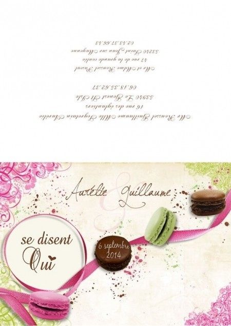 faire part gourmandise