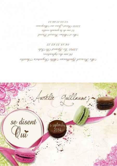 faire part gourmandise