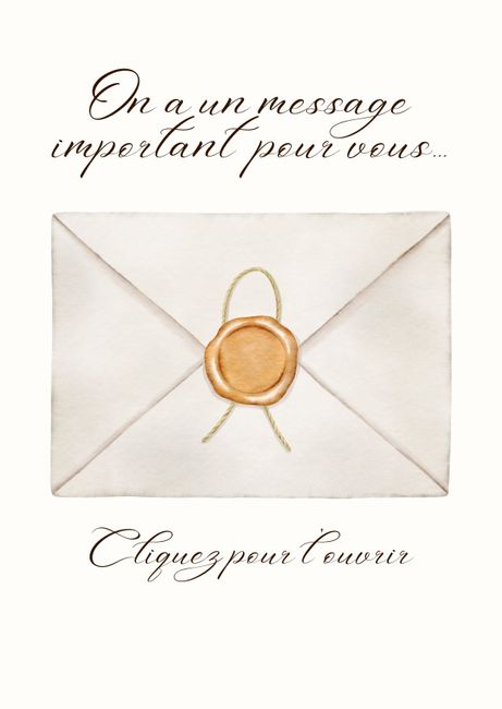 Save the date 💌 1