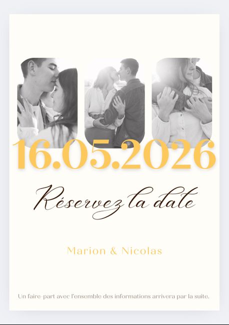 Save the date virtuel 2