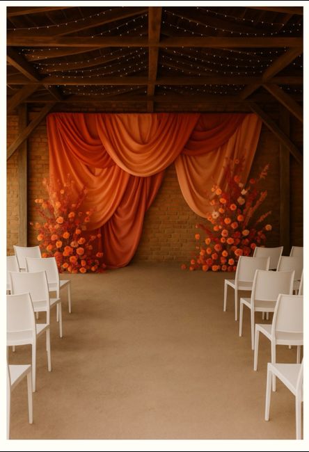 Decoration sous le theme sunset romantique - 2