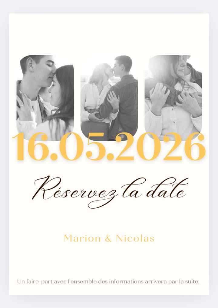 Save the date virtuel - 1