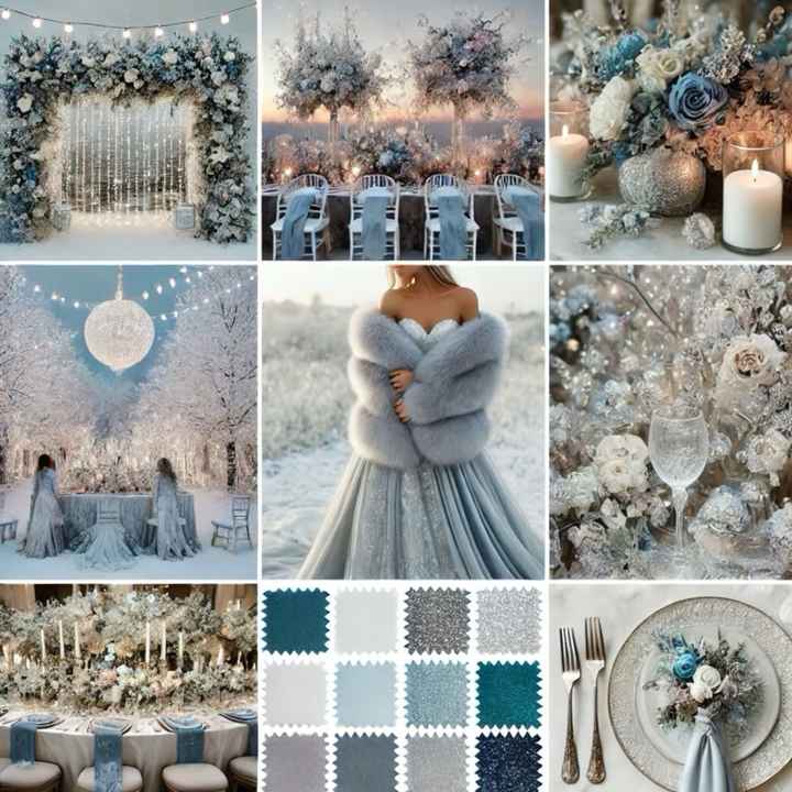 Décoration mariage d’hiver - 4