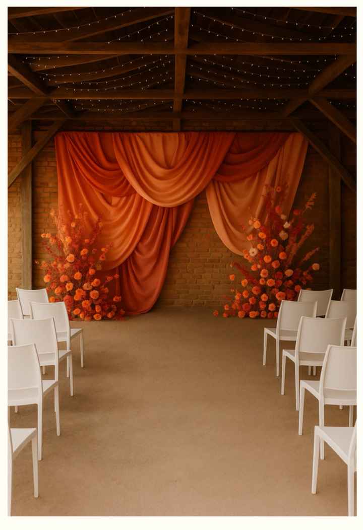 Decoration sous le theme sunset romantique - 2
