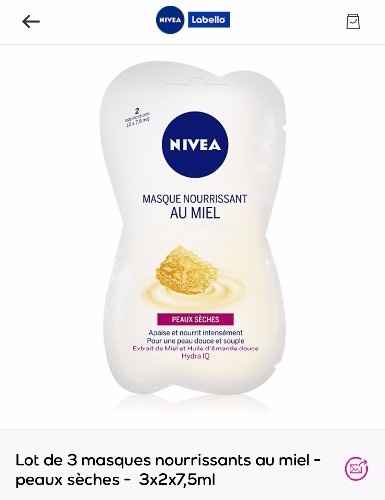 Masque pour le visage au Miel