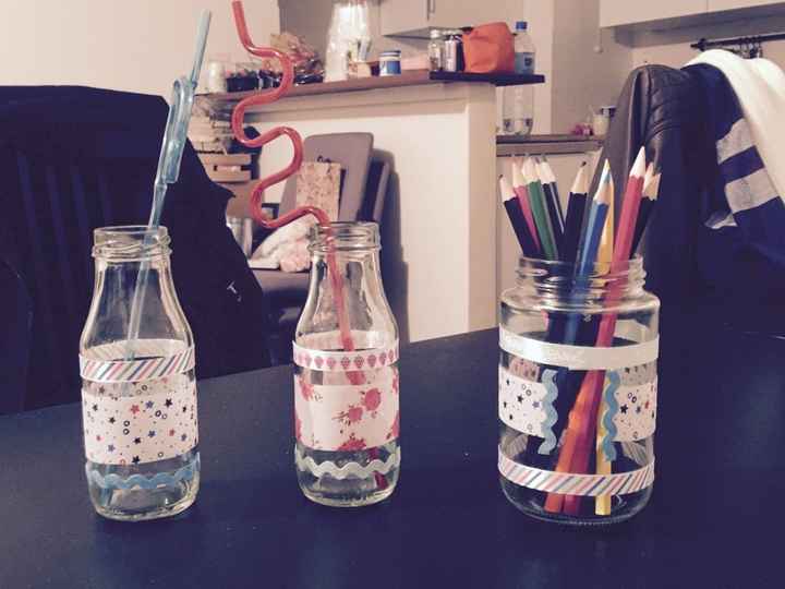 Essaies de pots à crayons et "verres" pour enfants - 1