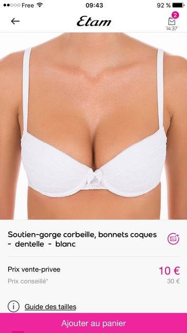 Vente privée etam !! - 2