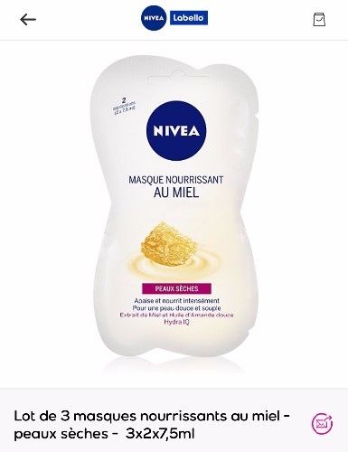 Masque pour le visage au Miel