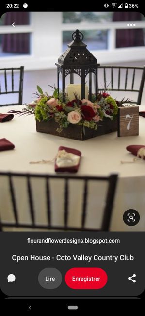 Mariage champêtre avec une touche de bordeaux 5