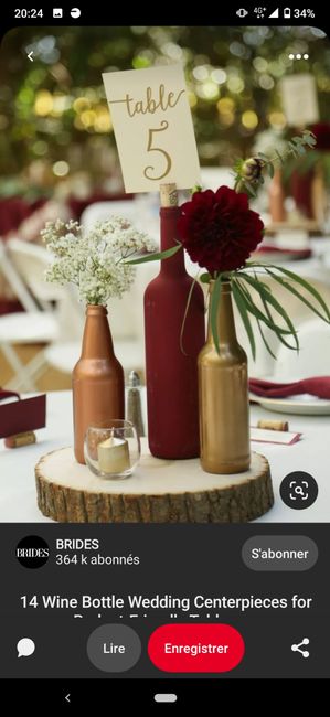 Mariage champêtre avec une touche de bordeaux 8