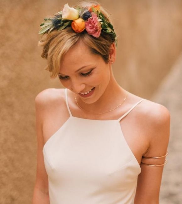 Mariée au cheveux court... - 8