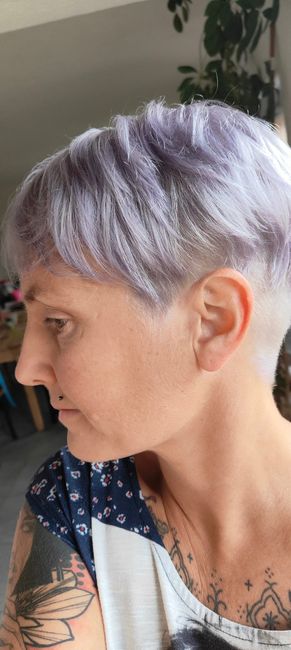 1Er essai couleur et idée de coupe. 2