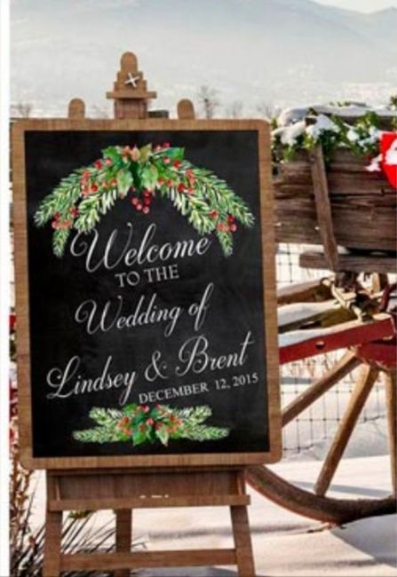 Inspiration mariage rouge et vert 🎄 - 5