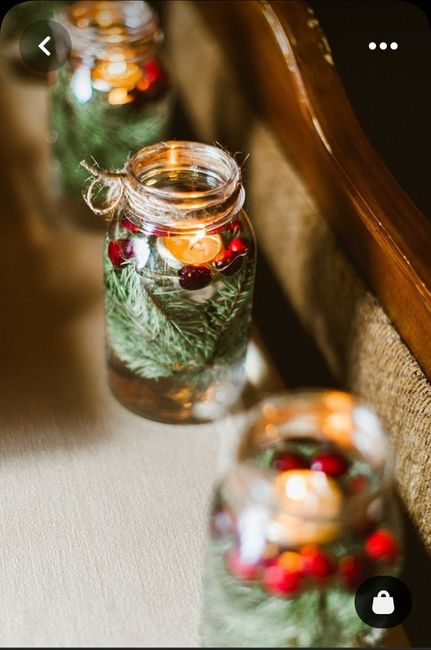 Inspiration mariage rouge et vert 🎄 - 7