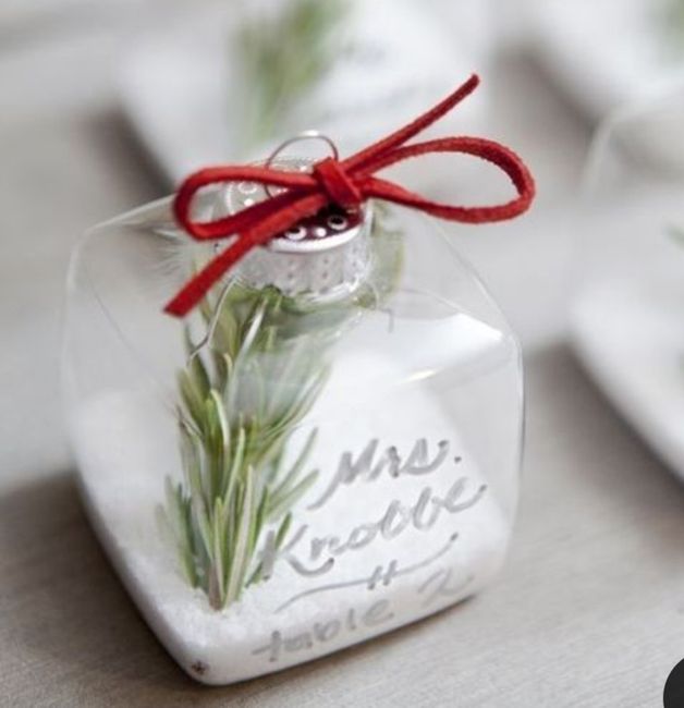Inspiration mariage rouge et vert 🎄 - 10