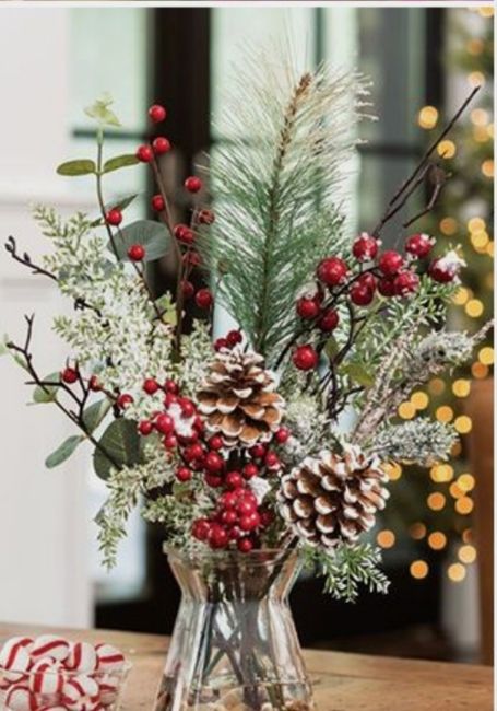Inspiration mariage rouge et vert 🎄 - 16