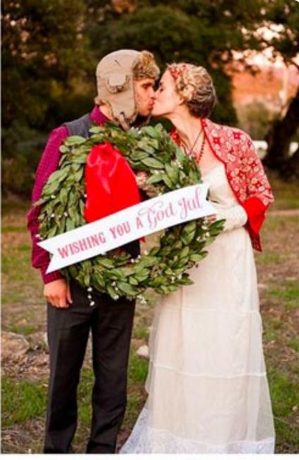 Inspiration mariage rouge et vert 🎄 - 19