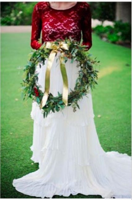 Inspiration mariage rouge et vert 🎄 - 21