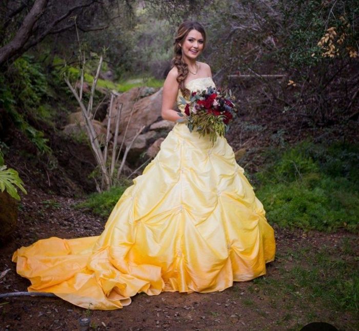 Robe de mariée inspirée par les Princesses Disney 3