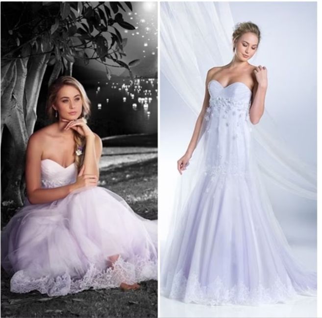 Robe de mariée inspirée par les Princesses Disney 12