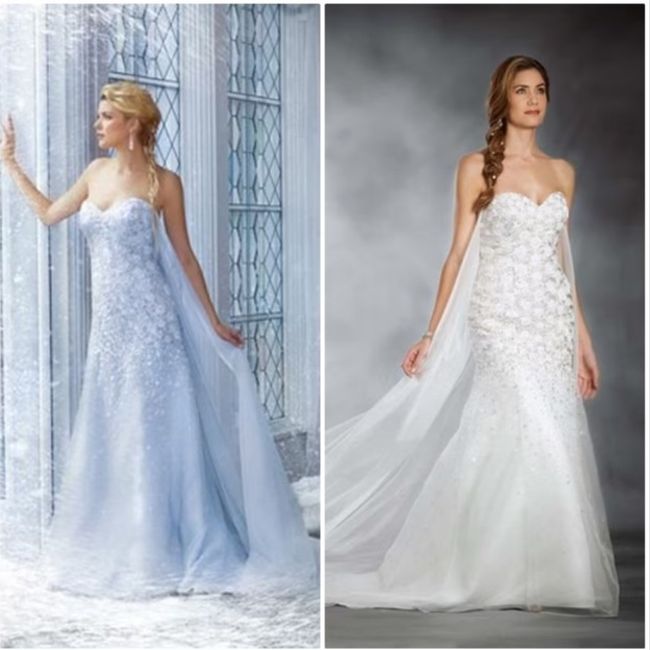 Robe de mariée inspirée par les Princesses Disney 13