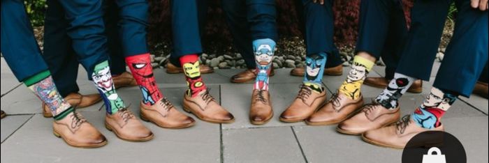 Accessoire oublié du marié et sa team 🧦 9