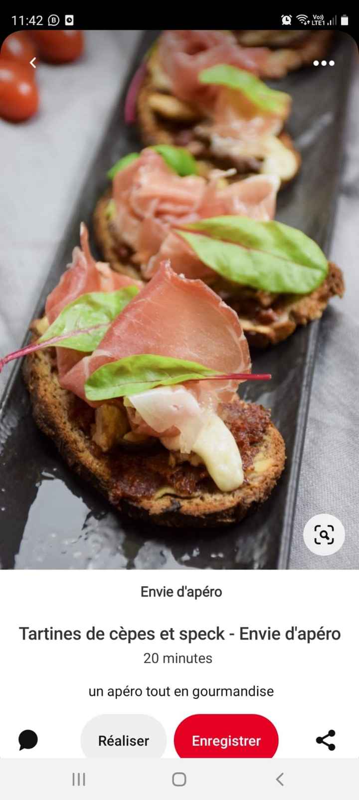 Nous avons trouvé notre menu 🎉 - 1