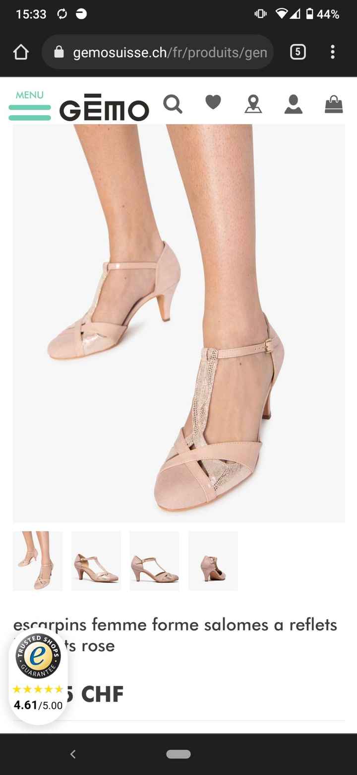 Chaussures roses - 1