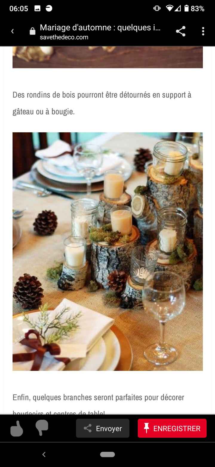 Mariage sur le thème de l'automne - 2