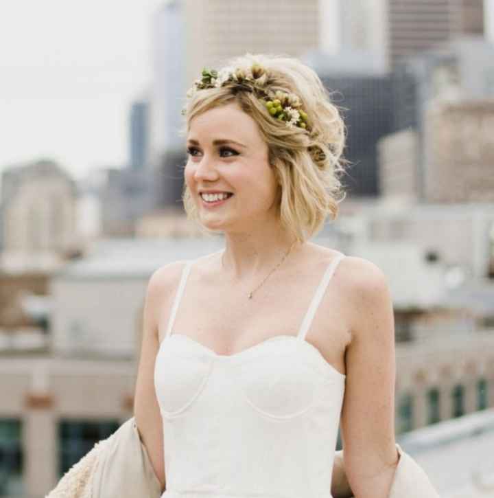 Mariée au cheveux court... - 5