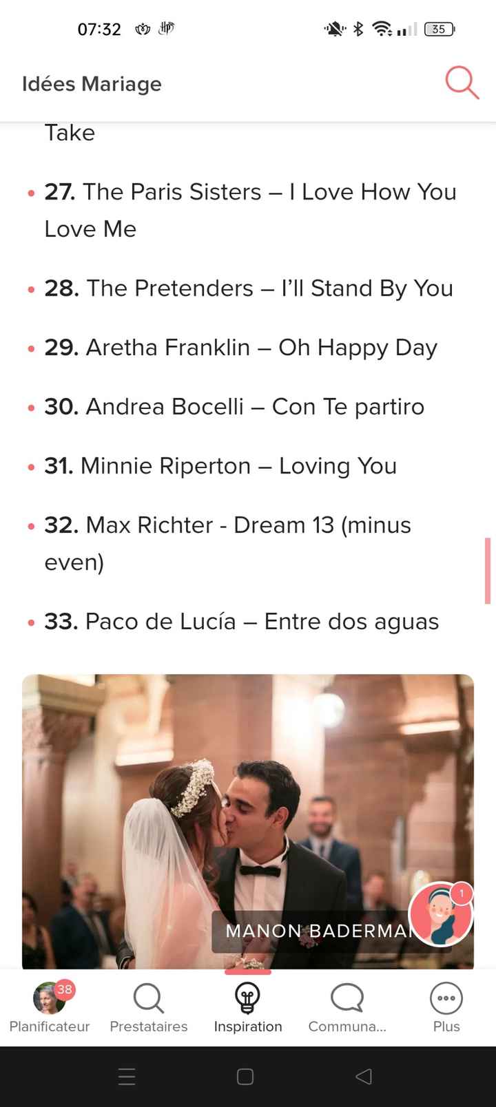 Musiques entrée mariée - 4