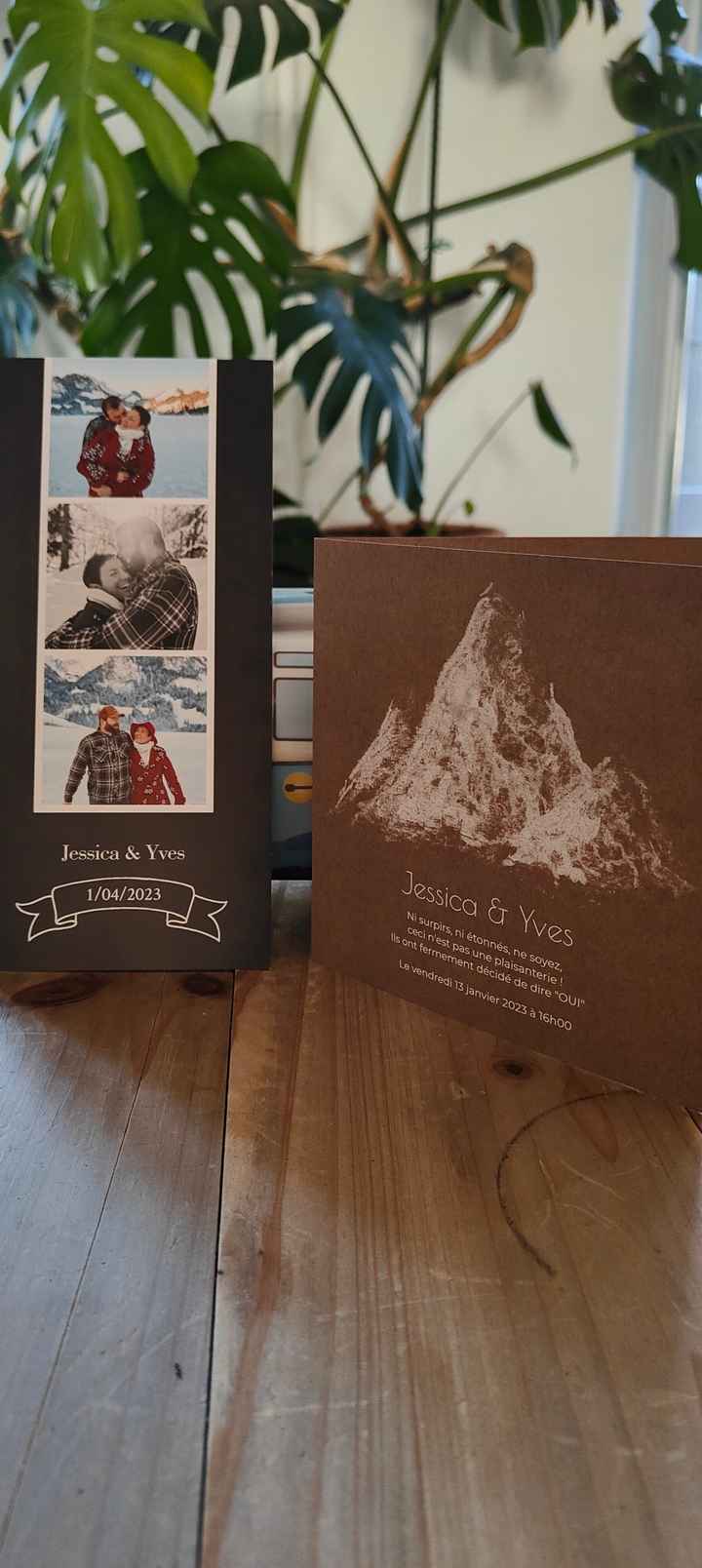 Nos faires-part sont arrivés 🥰🎉 - 1