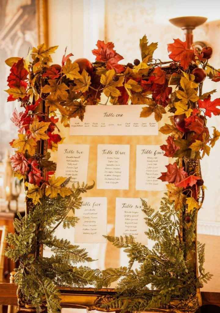 Mes inspirations pour un mariage en automne - 2
