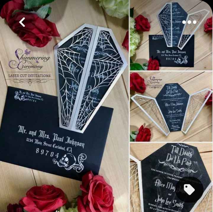 Mariage thème Halloween Dark - 1