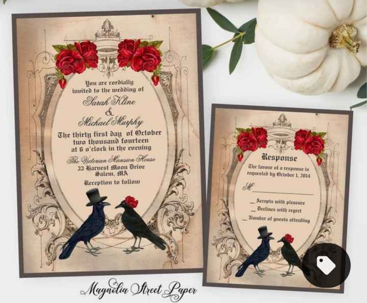 Mariage thème Halloween Dark - 2