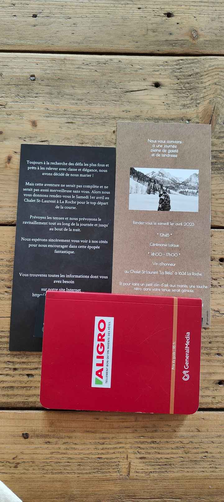 Partageons nos faire-part! Classique ou original ? - 2