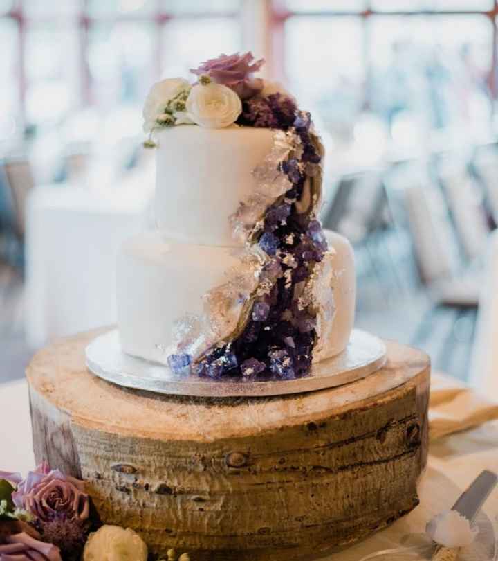 Geode Wedding Cake - 3
