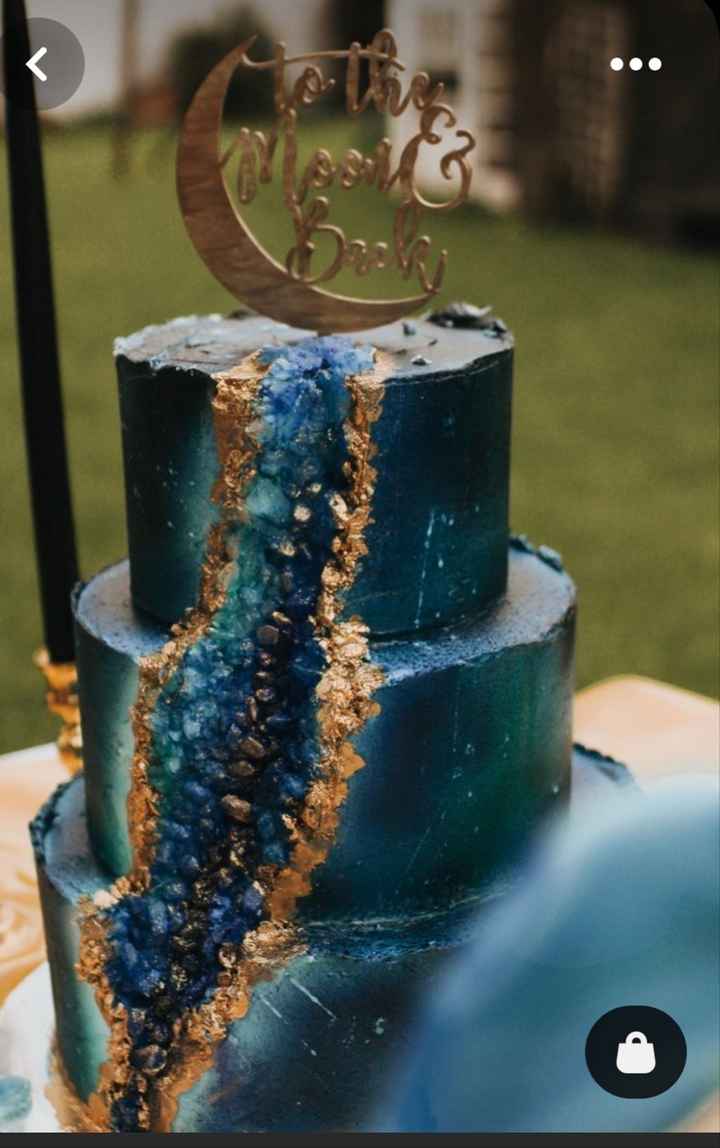 Geode Wedding Cake - 4