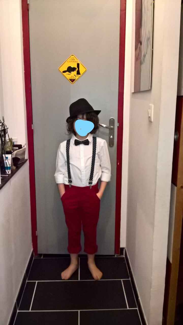 tenue garçon d'honneur