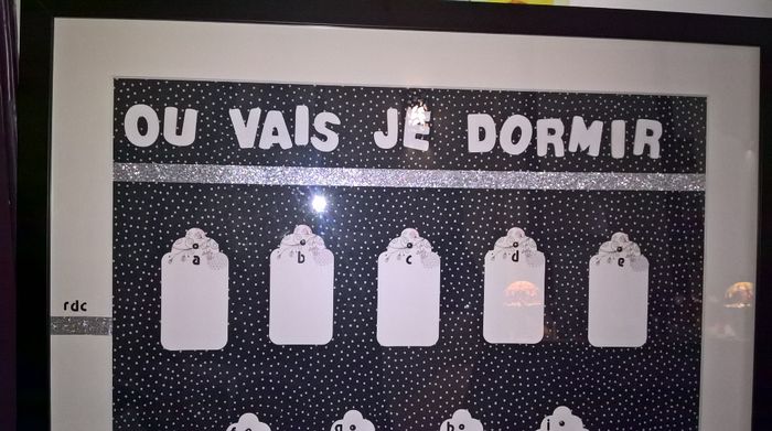 cadre pour les plans de chambre