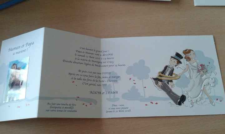 Suite - reçu mes faire part, trop contente!!!!!!!!! suite - 3