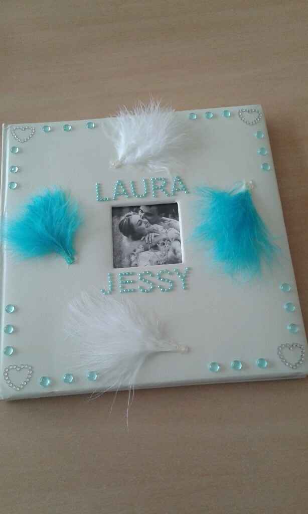 Customisation diy livre d'or - 1