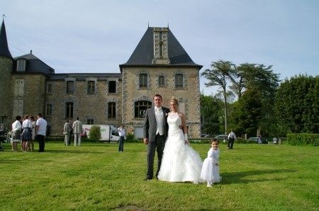 Devant le chateau