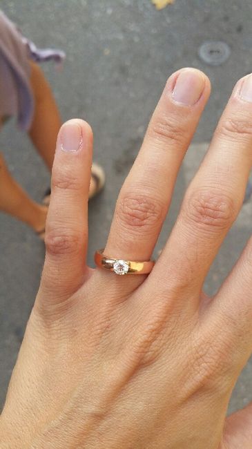 La bague de la demande en mariage - 1