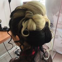 Première essaie chignon - 2