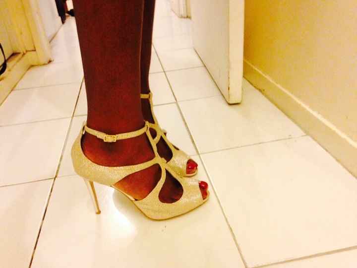 Chaussures imitation "Jimmy Choo"