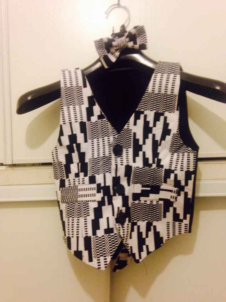 Mes petits garçons d'honneur 